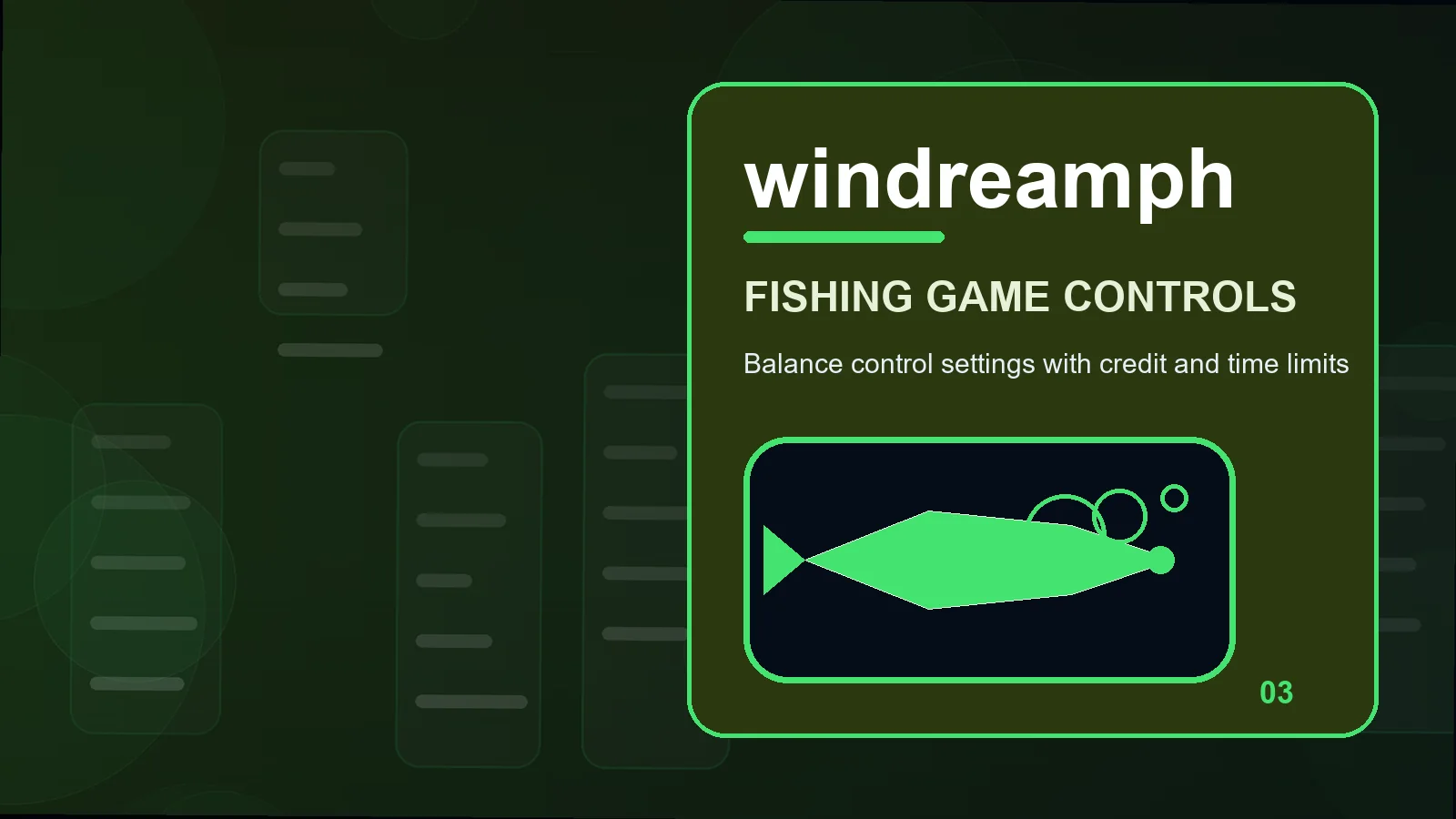 windreamph fishing games illustration for read touch accuracy before moving forward