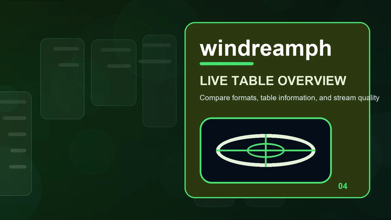windreamph live casino illustration for a practical check for table format