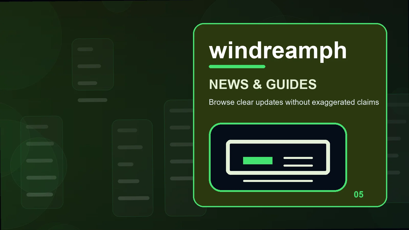 windreamph news illustration for mobile changes in the terms reading studio