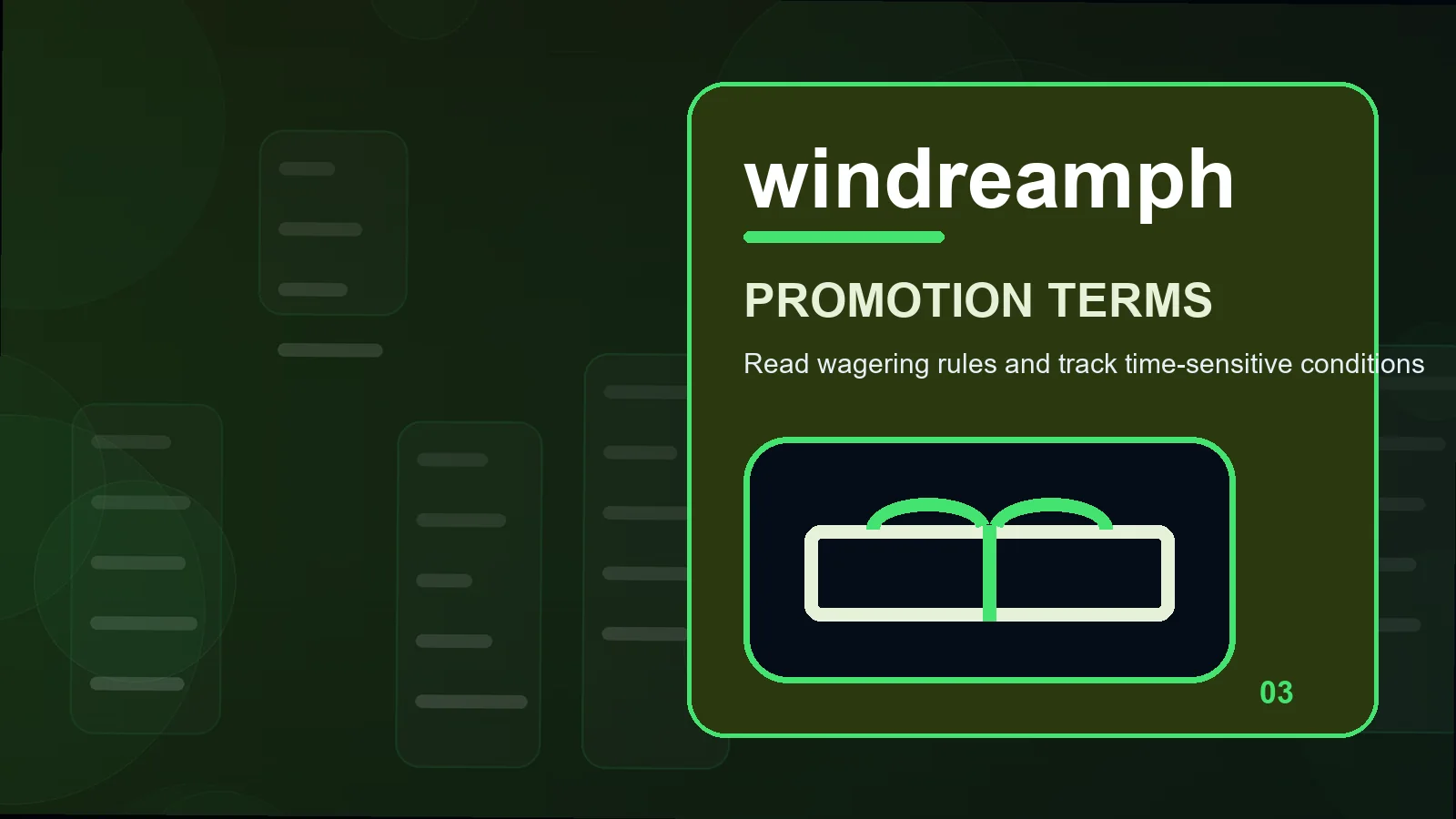 windreamph promotions illustration for read qualifying activity before moving forward