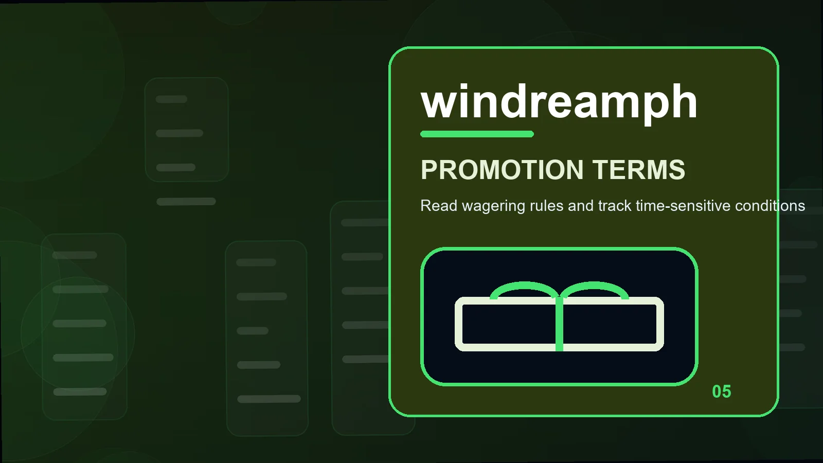 windreamph promotions illustration for expiry in the terms reading studio